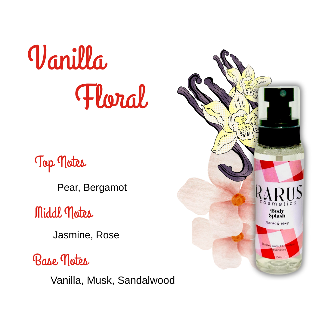 Vanilla Floral Body Splash