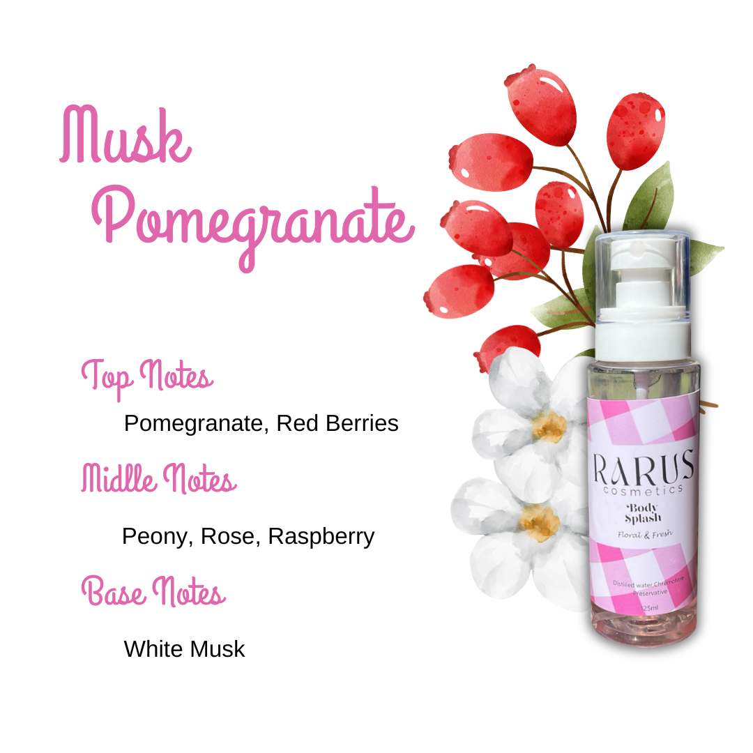 Musk Pomegranate Body Splash